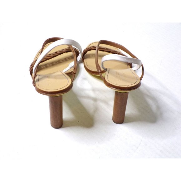 🆕 RAG & BONE Infinity Cylinder Heel Sandal Shoes Brown 11 - Picture 10 of 13